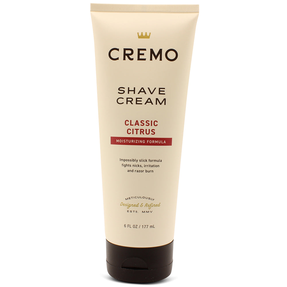 Cremo 177mL Moisturizing Formula Concentrated Shave Cream (Classic Citrus)