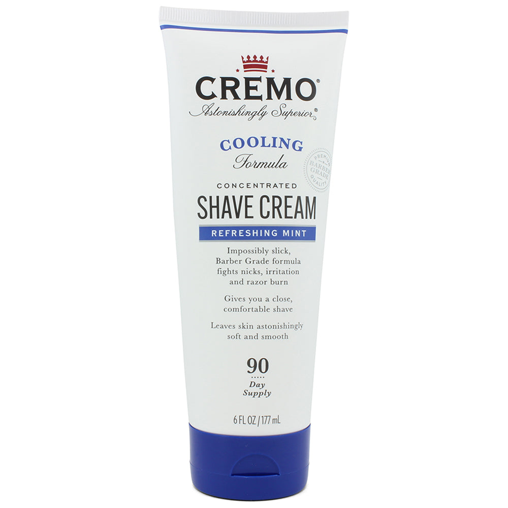 Cremo 177mL Cooling Formula Concentrated Shave Cream Refreshing Mint