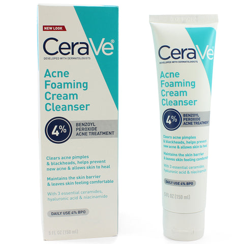 CeraVe 150mL Acne Foaming Cream Cleanser
