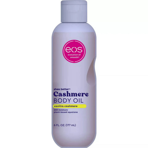 Eos 177mL Cashmere Body Oil Vanilla Cashmere