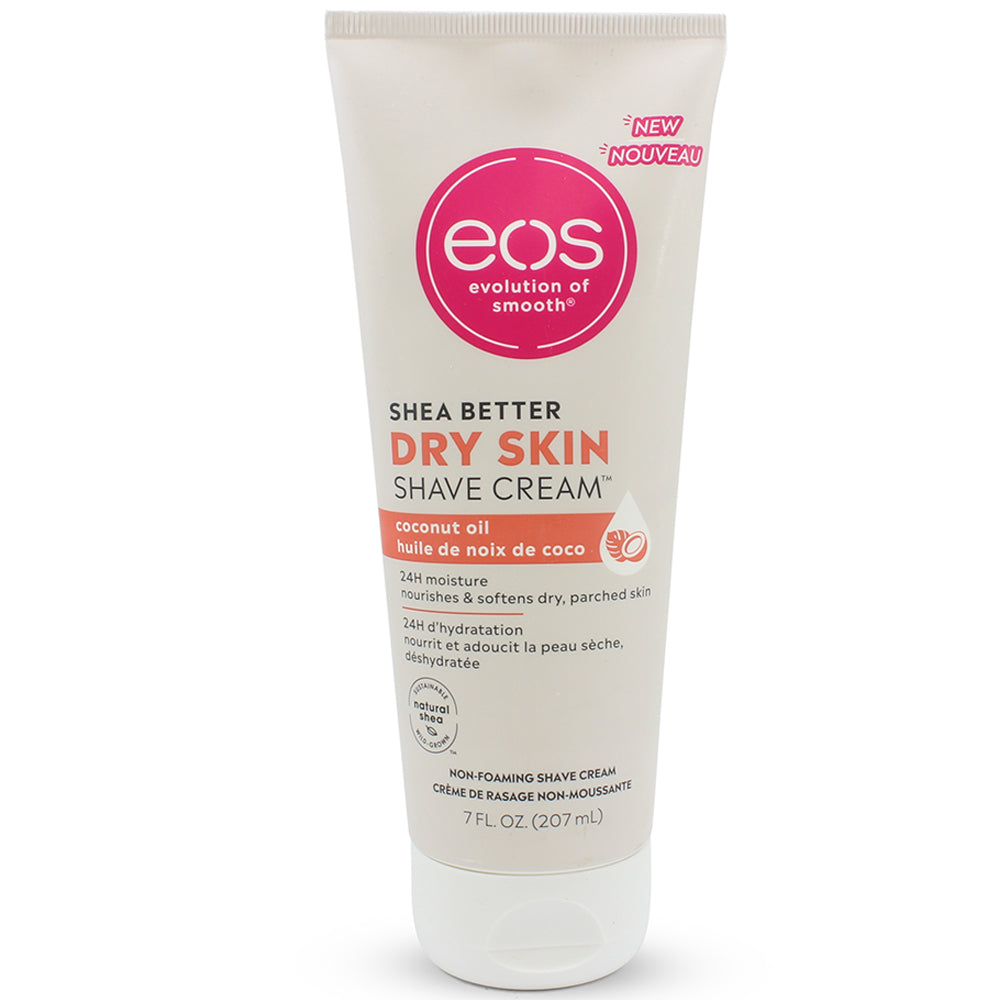 Eos 207ml Shea Better Dry Skin Super Smooth Shave Cream with Coconut Oil