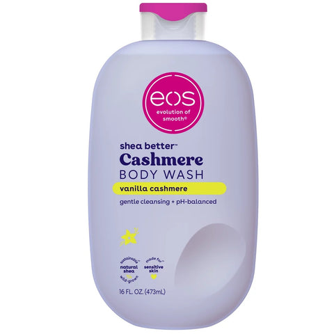 Eos Shea Better Cashmere Body Wash 473mL (Vanilla Cashmere)