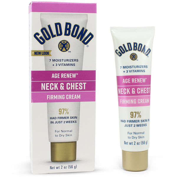 Gold Bond 56g Age Renew Neck and Chest Firming Cream Skincare Australia