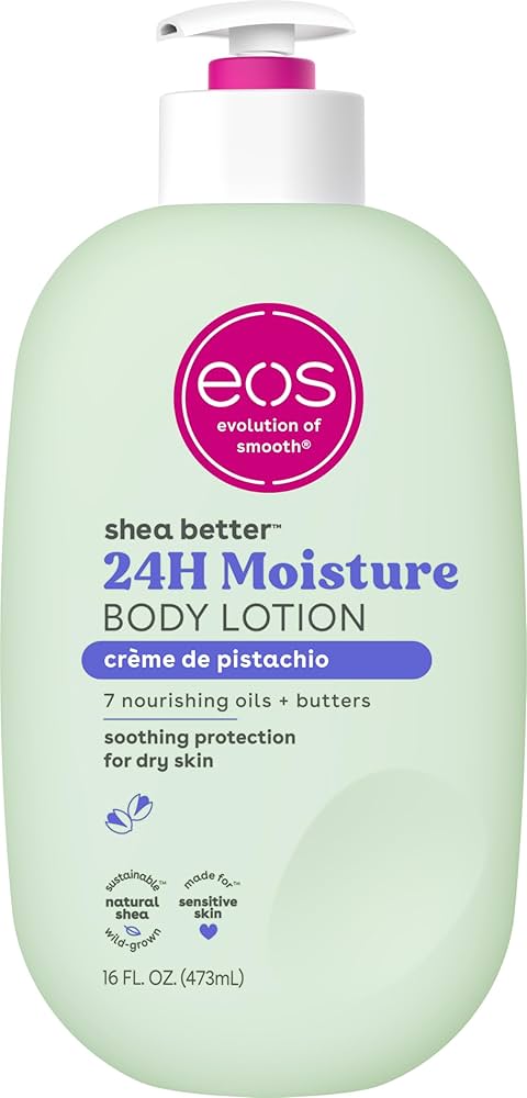 Eos 473mL Shea Better 24hr Moisture Body Lotion (Creme de Pistachio)