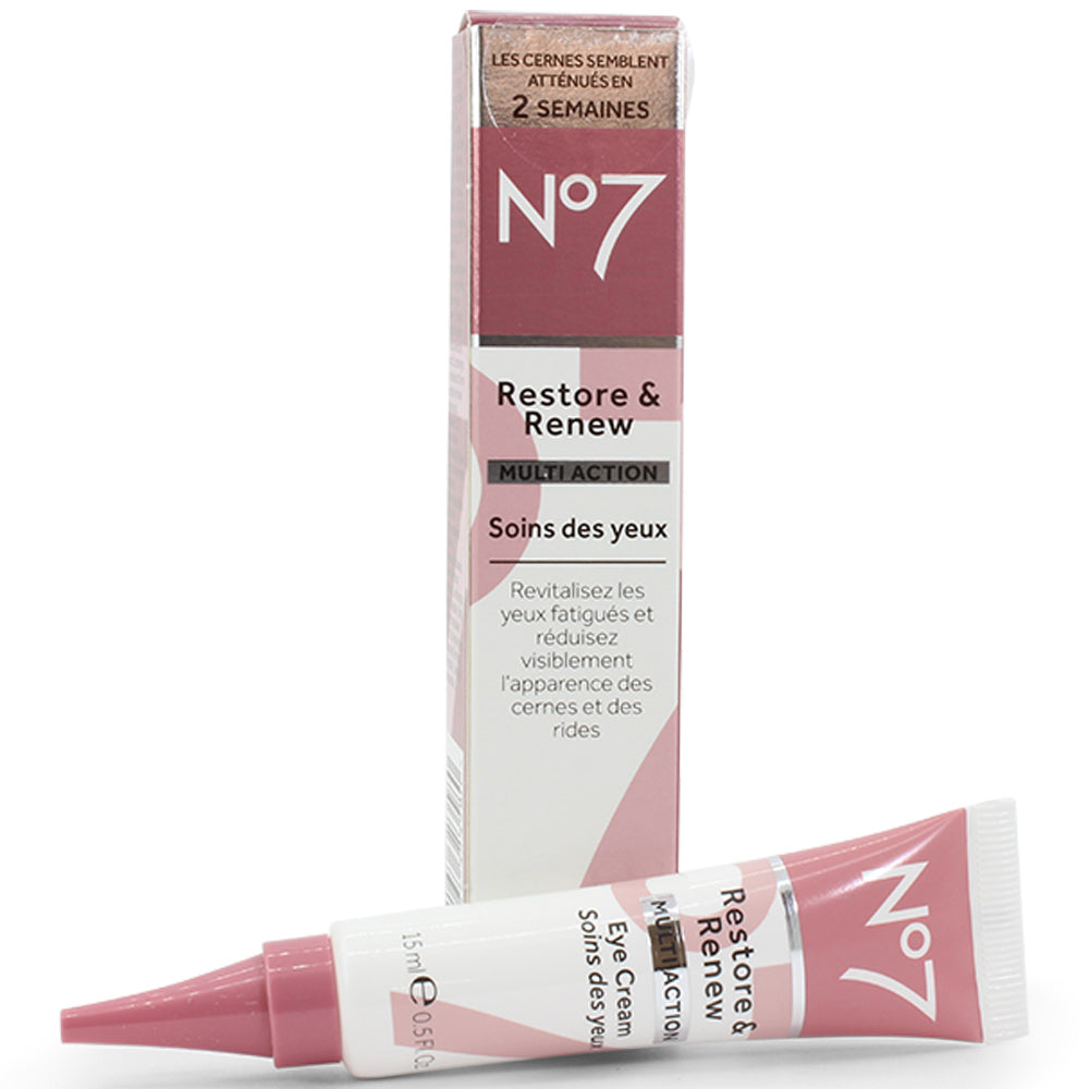 Boots No. 7 15mL Restore & Renew Multi Action Eye Cream