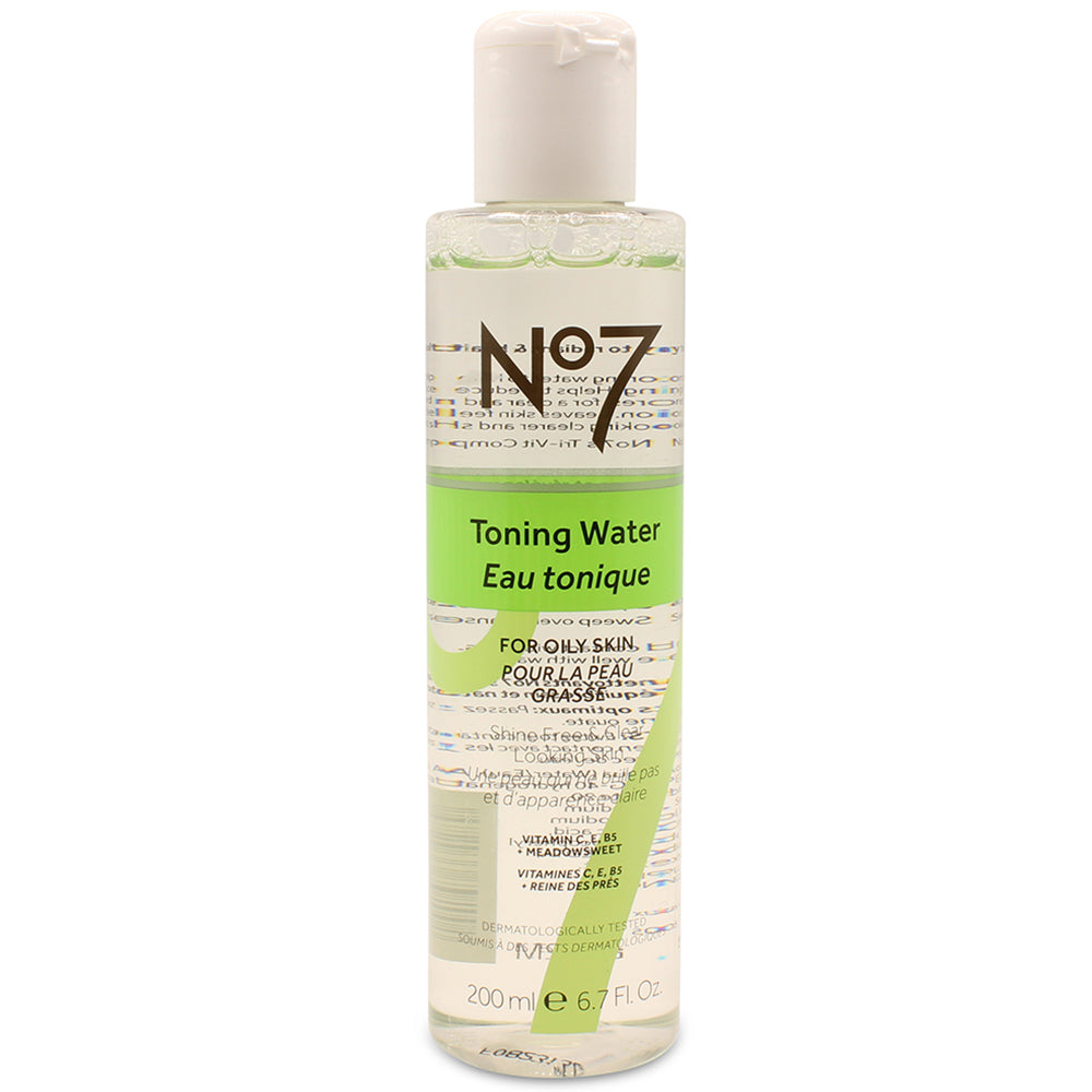Boots No 7 200mL Toning Water for Oily Skin