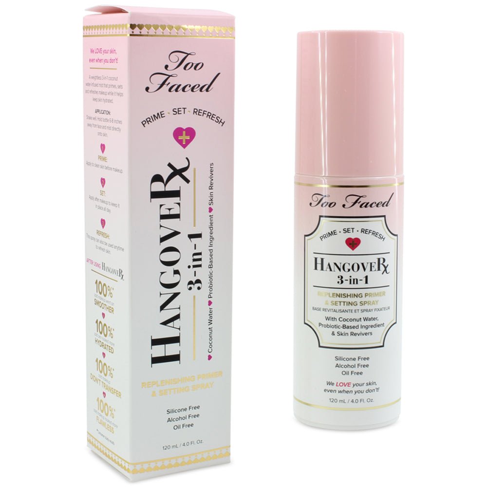Too Faced Hangover 120mL 3-in-1 Replenishing Primer & Setting Spray