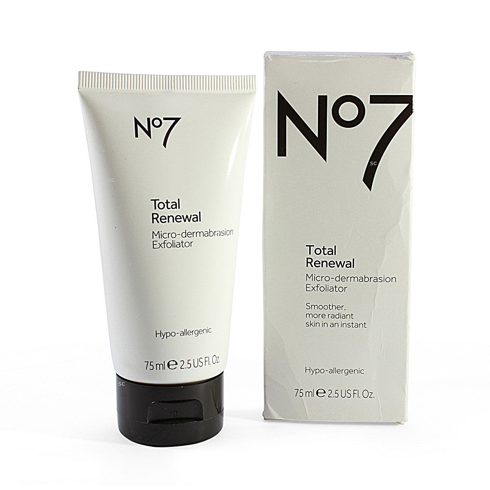 Boots No. 7 75mL Total Renewal Micro-Dermabrasion Exfoliator