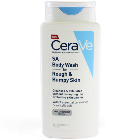 CeraVe 296mL SA Body Wash for Rough and Bumpy Skin