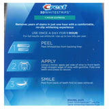 Crest 3D White 20 x 1 Hour Express Teeth Whitening Strips (10 Treatments)
