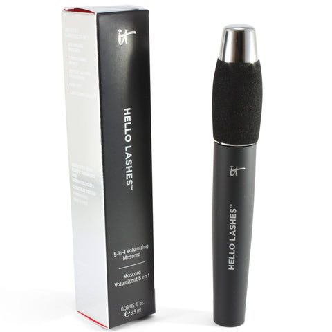 IT Cosmetics Hello Lashes Large Size 9.9ml 5-in-1 Volumising Mascara Black