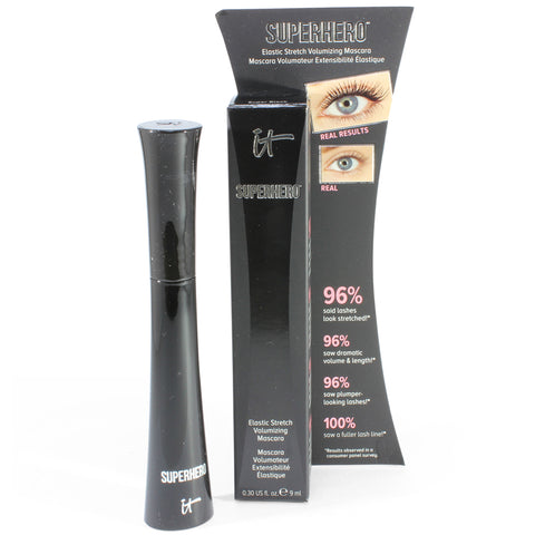 IT Cosmetics Superhero Large Size 9ml Elastic Stretch Volumising Mascara Black