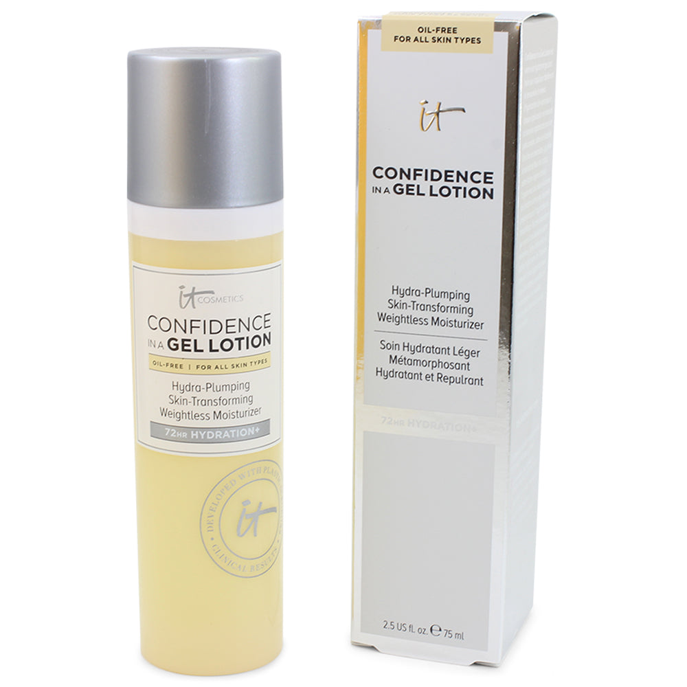 IT Cosmetics 75mL Confidence in a Gel Lotion Oil Free Weightless Moisturiser