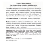 Neutrogena 236mL Liquid Transparent Facial Cleansing Formula Fragrance Free