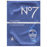 Boots No. 7 20g Lift and Luminate Serum Boost Sheet Mask