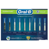 Oral B Braun 9-Pack Floss Action Replacement Tooth Brush Head EB25-9