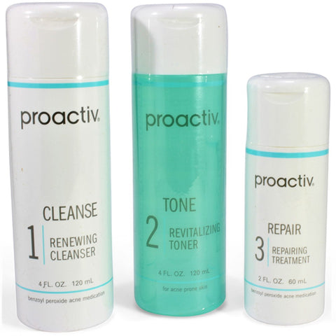 Proactiv 60 Day 2 Month 3 Step Clear Skin Acne Treatment Solution System Kit (Exp 7/24)
