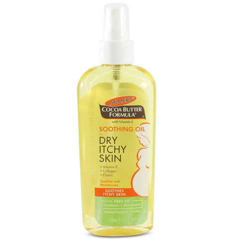 Palmers 150mL Soothing Oil for Dry Itchy Skin with Cocoa Butter & Vitamin E