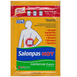 Salonpas 3 x Hot Capsicum Pain Relief Patches 13 x 18cm