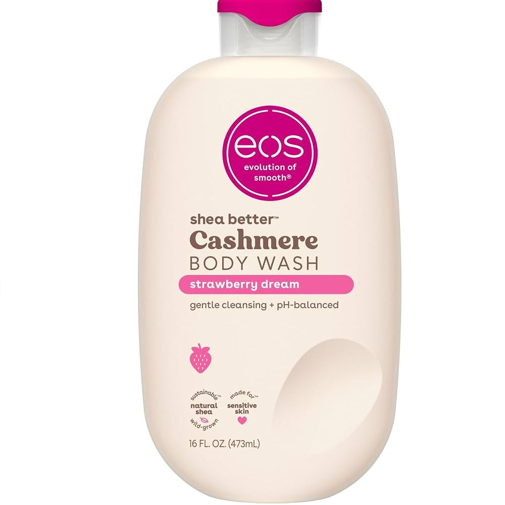 eos 473mL Shea Better Cashmere Body Wash (Strawberry Dream)