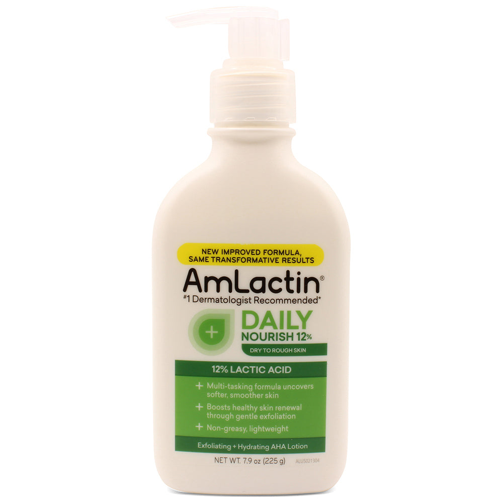 AmLactin 225g Daily Nourish Exfoliating Hydrating AHA Lotion