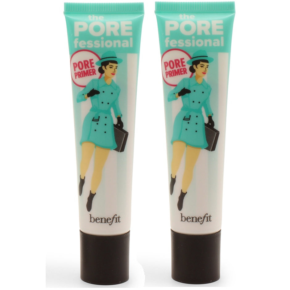 Benefit Cosmetics 2 x 22mL PoreFessional Smoothing Pore Minimising Face Primer (2-Pack)