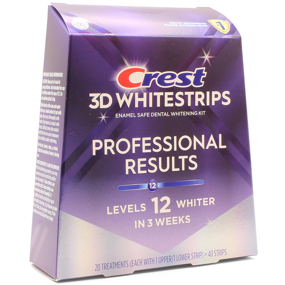 Crest 3D 40 x Professional Results Teeth Whitening Strips