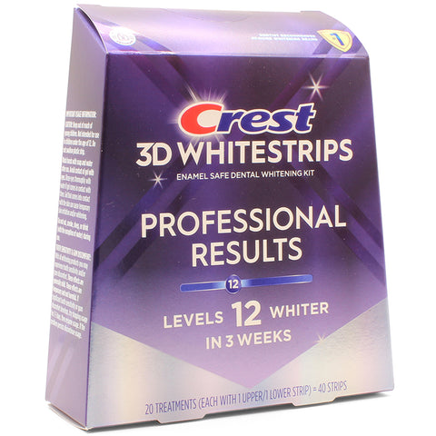 Crest 3D 40 x Professional Results Teeth Whitening Strips