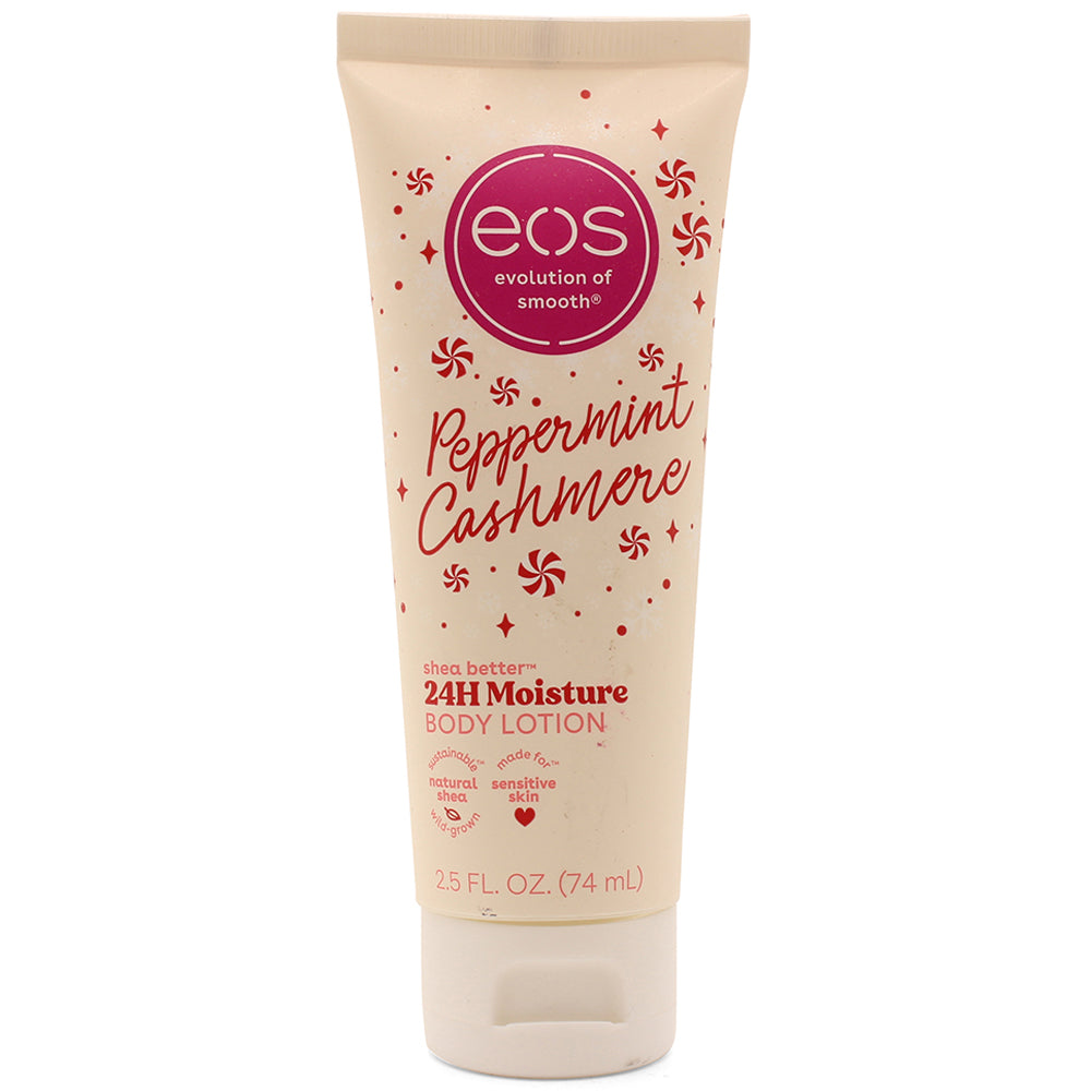 Eos 74mL Shea Better 24hr Moisture Body Lotion (Peppermint Cashmere)