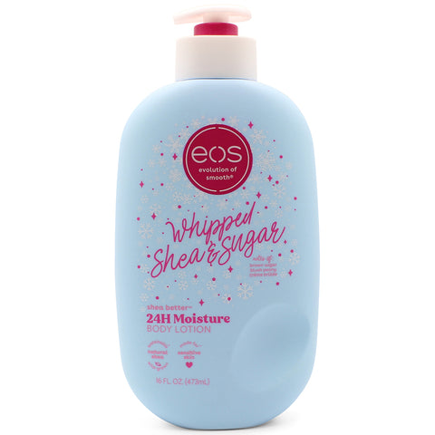 Eos 473mL Shea Better 24hr Moisture Body Lotion (Whipped Shea & Sugar)