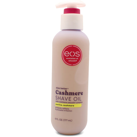 Eos 177ml Vanilla Cashmere Skin Collection Shave Oil