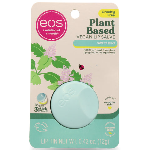 eos Sweet Mint 12g Plant Based Vegan Lip Salve Balm