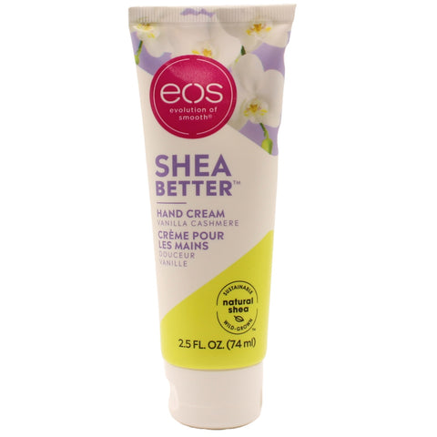 Eos 74mL Vanilla Cashmere Shea Better Moisturising Hand Cream