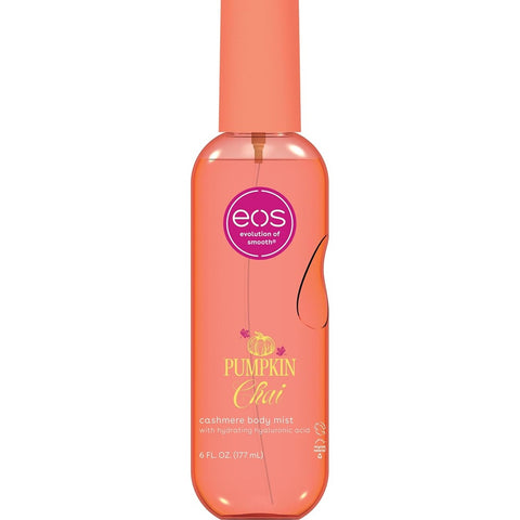 Refresh and hydrate skin with a lightweight Pumpkin Chai body mist, infused with hyaluronic acid and aloe and scented with warm, cozy notes.