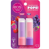 Eos 2 Pack 2 x 4g Electric Cherry and Grape Fizz Lip Balm Sticks