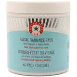 First Aid Beauty 60 x Facial Radiance Exfoliating Pads with Glycolic & Lactic Acids