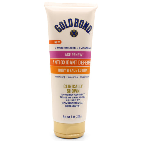Gold Bond 226g Age Renew Antioxidant Defence Body and Face Lotion