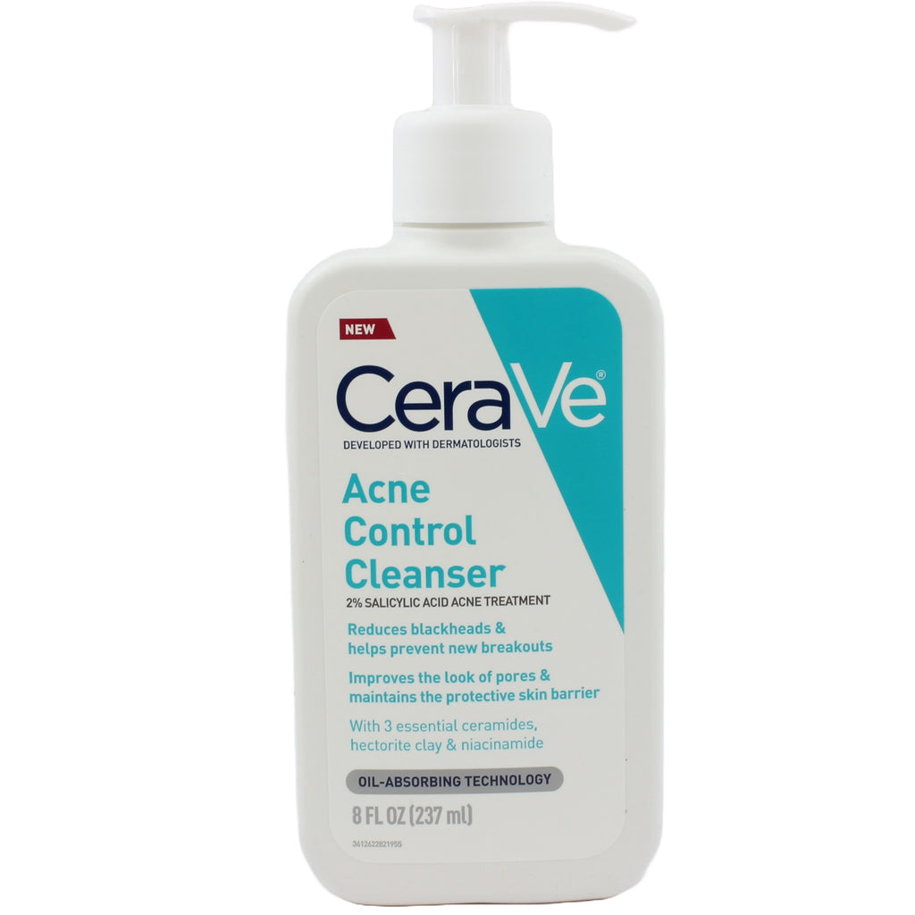 CeraVe 237mL Salicylic Acid Acne Control Facial Cleanser