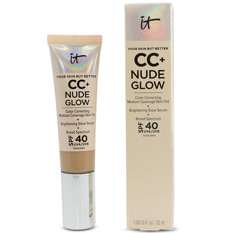 IT Cosmetics 32mL CC+ Nude Glow Colour Correcting Skin Tint and Glow Serum