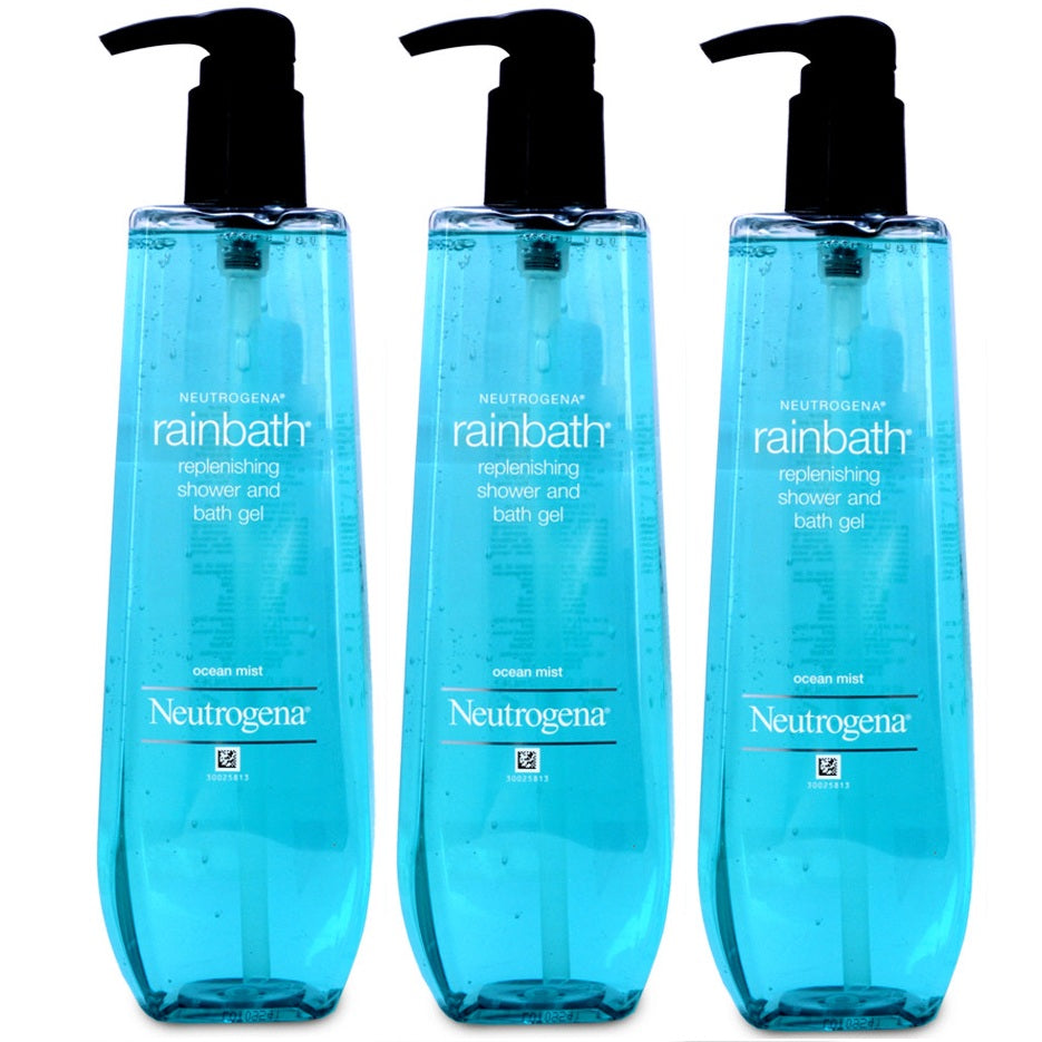 Neutrogena Rainbath 1182ml Ocean Mist Bath and Shower Gel (3-Pack)