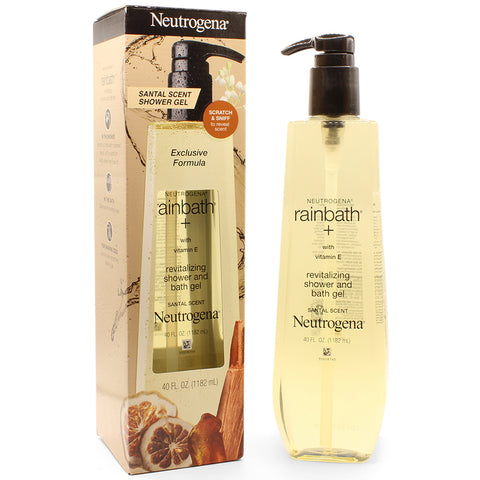 Neutrogena Rainbath 1182ml Santal Bath and Shower Gel