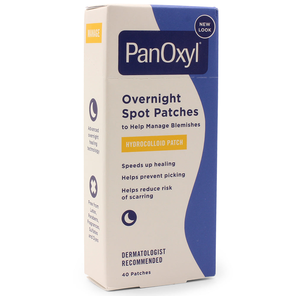 PanOxyl 40 x PM Overnight Hydrocolloid Spot Patches