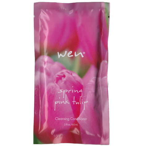 Wen by Chaz Dean 60mL (2oz) Spring Pink Tulip Cleansing Conditioner Sample