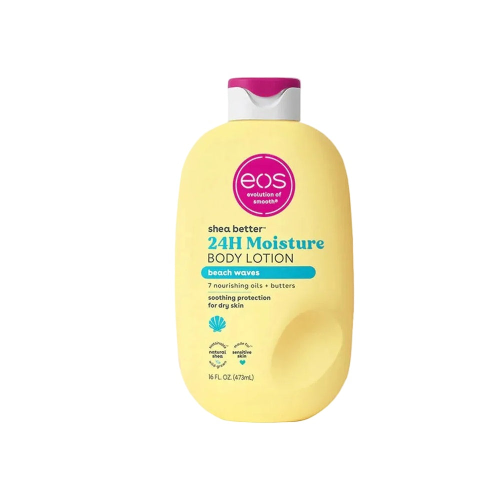 Eos 473mL Shea Better 24hr Moisture Body Lotion (Beach Waves)