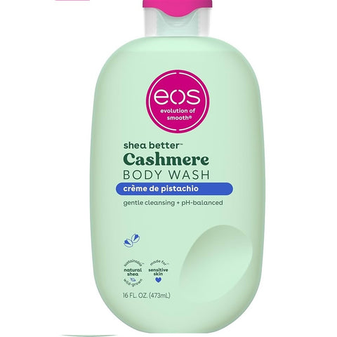 Eos Shea Better Cashmere Body Wash 473mL (Creme de Pistachio)