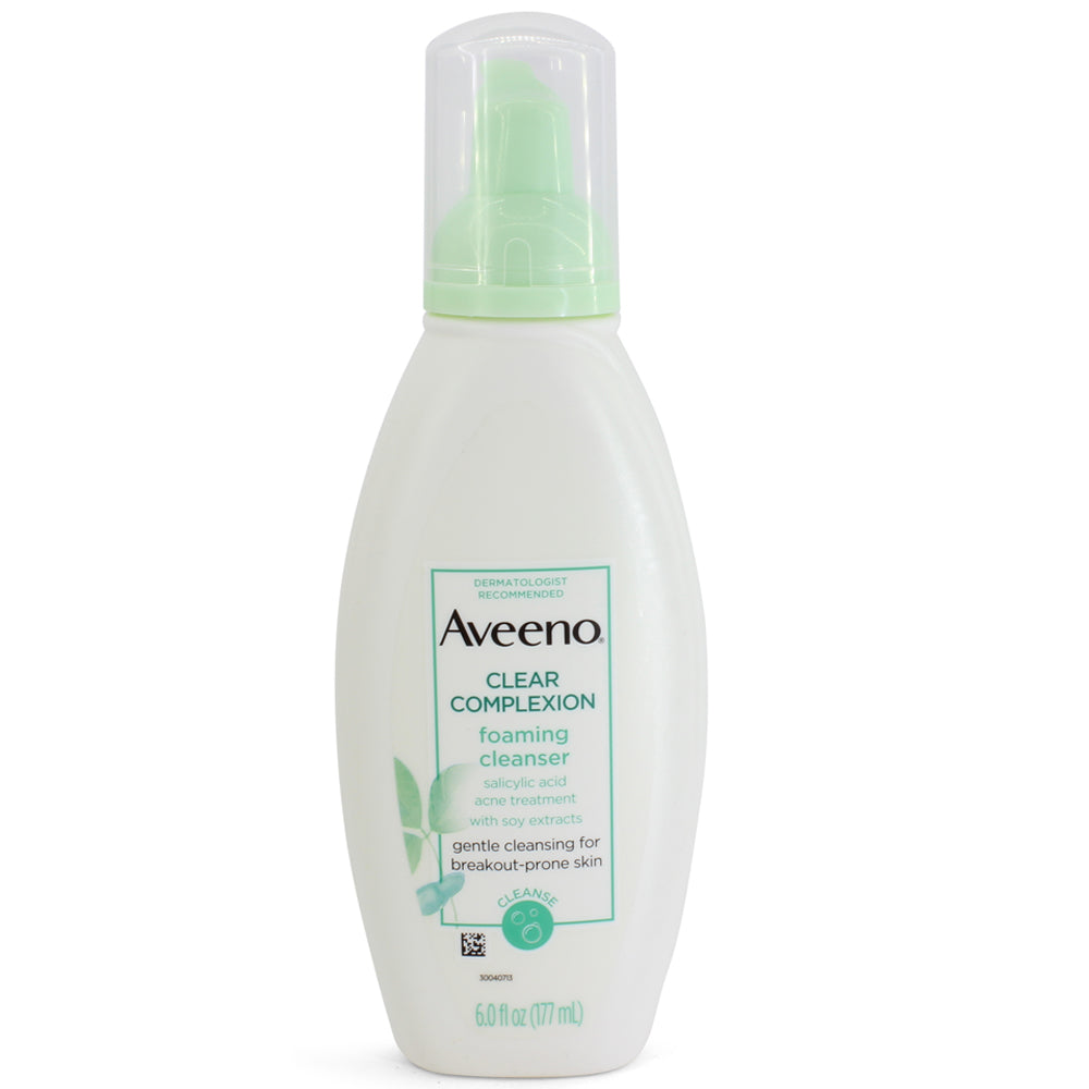 Aveeno 177ml Clear Complexion Foaming Cleanser