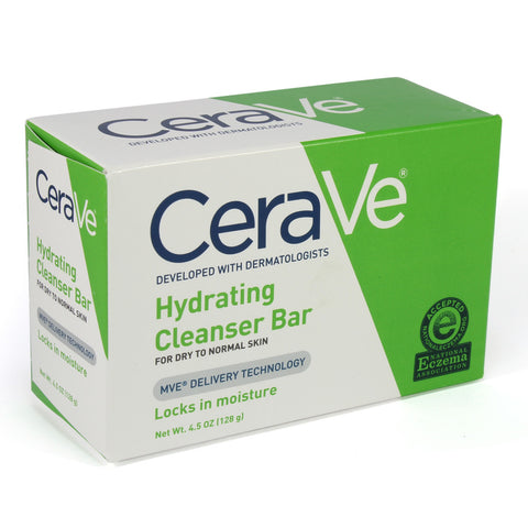 CeraVe 128g Hydrating Cleansing Bar Soap