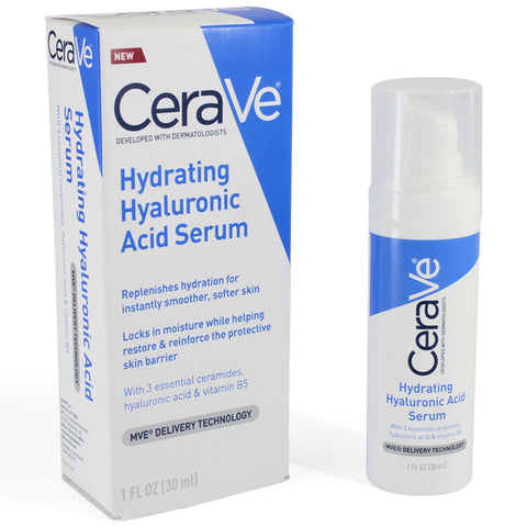 CeraVe 30mL Hydrating Hyaluronic Acid Serum