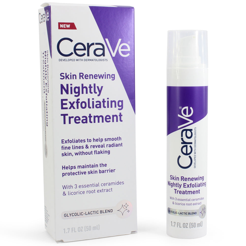 CeraVe 50 mL Skin Renewing Nightly Exfoliating Treatment