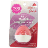Eos 7g Red Haute Shea & Shade Tinted Shea Lip Balm Sphere